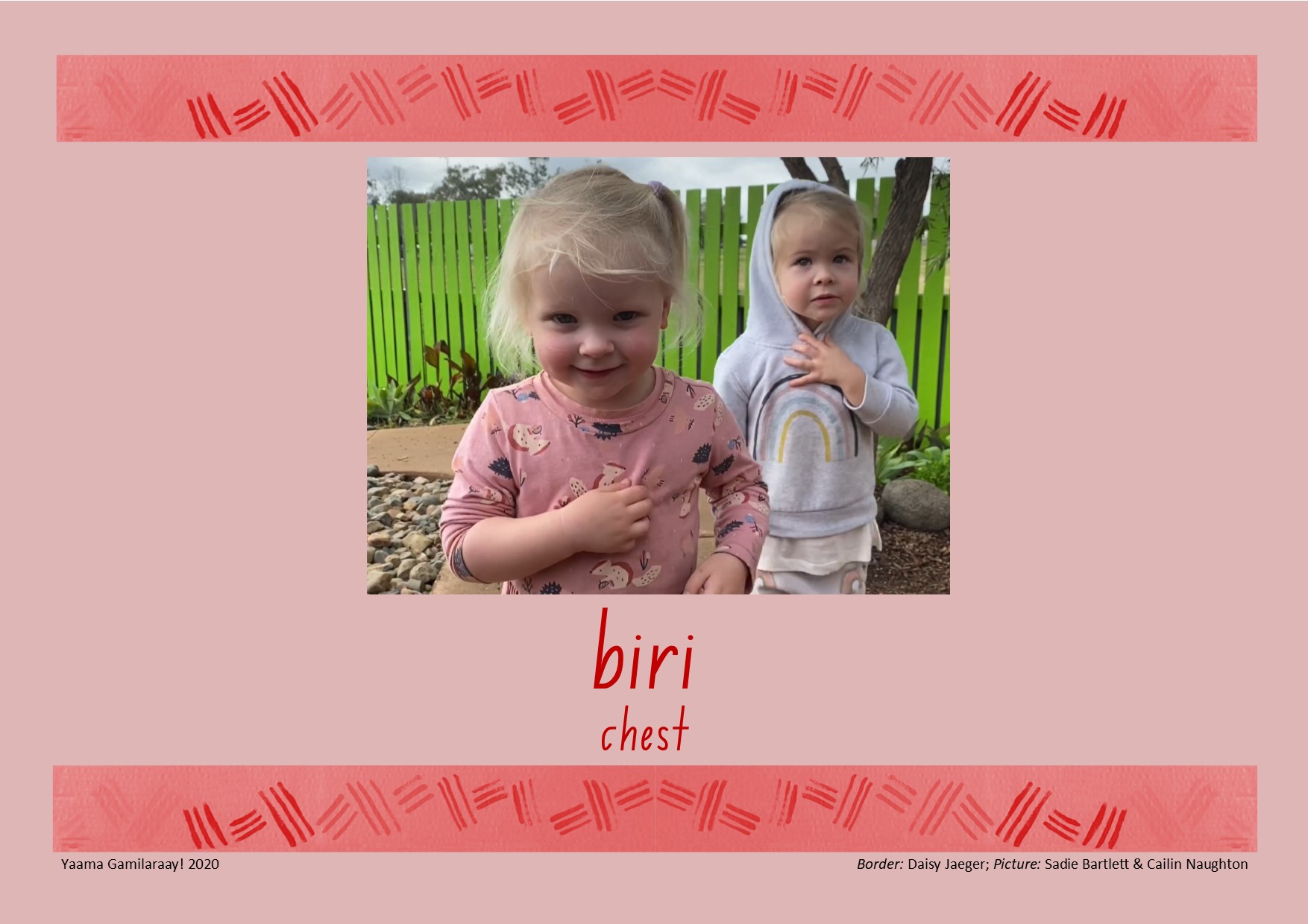 Bii/biri – Gamilaraay Yuwaalaraay Guladha